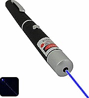 Apuntador laser a rayo azul