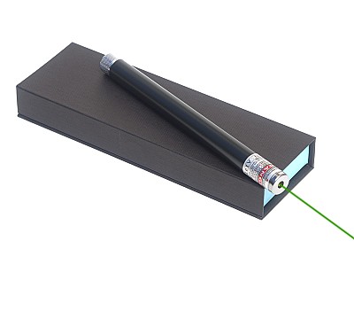 Puntatore laser verde con interruttore ON/OFF