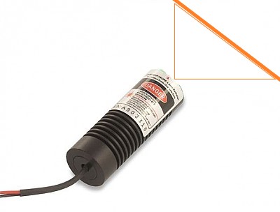 Modulo laser linea arancione