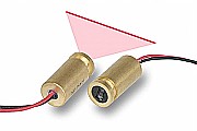 Adjustable focus red line laser module