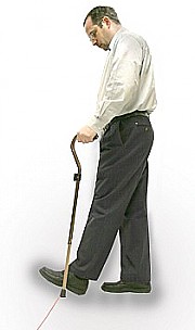 Laser Cane for Parkinsons disease