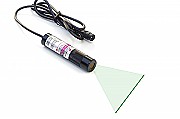 Focusable 520nm green line laser module