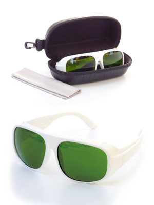 Infrared laser protection glasses (800 to 1700nm)