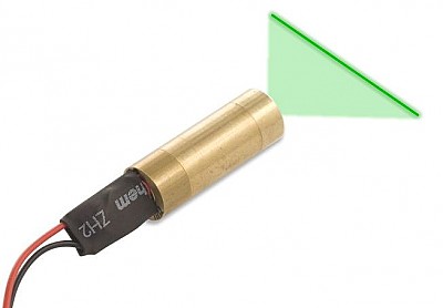 Modulo Laser Verde compatto con generatore di linea