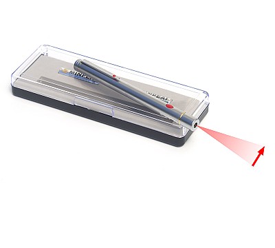 Apontador laser com ponto ou seta