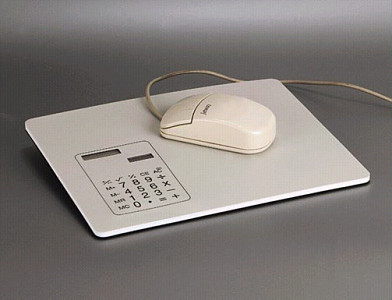 Mousepad e calculadora